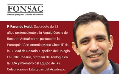 FONSAC acompañará al P. Francisco Ivaldi en su formación académica