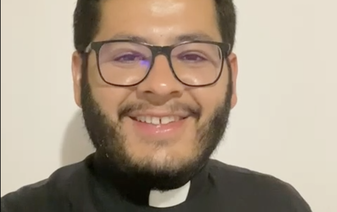 Padre Javier Verá, de la Diócesis de Zarate Campana, becario FONSAC